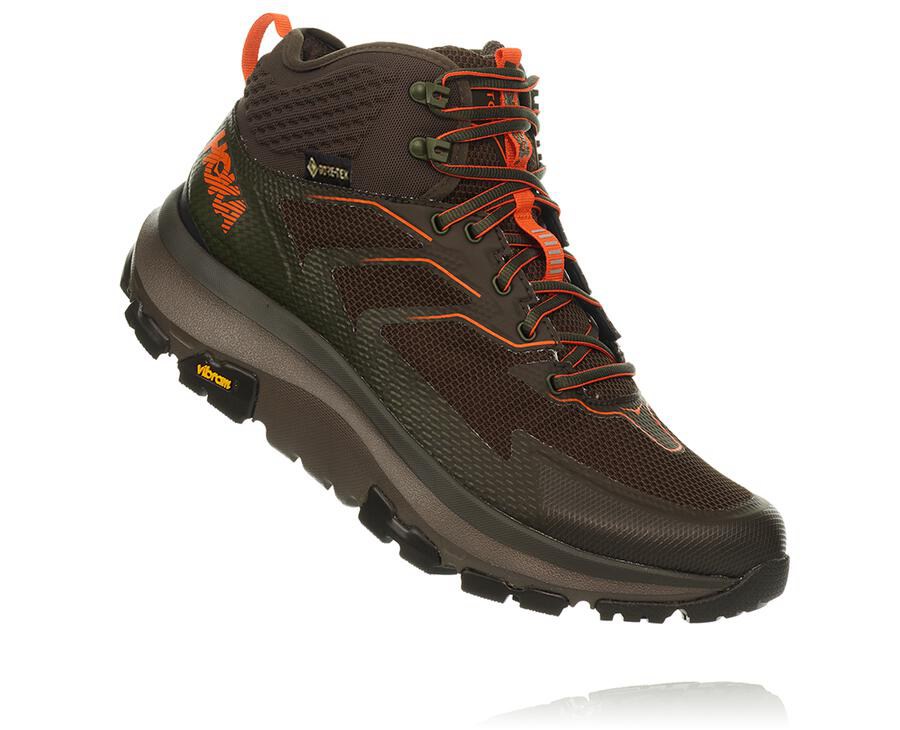 Botas De Montaña Hoka One One Hombre Marrom - Toa Gore-Tex - YUFJ46972